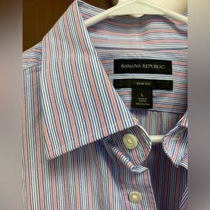 Banana Republic Premium Poplin Dress Shirt